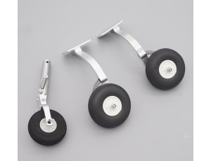 Top-Design CNC Suspension Strut & Wheel Set For FMS F-18 V2 64mm EDF Jet